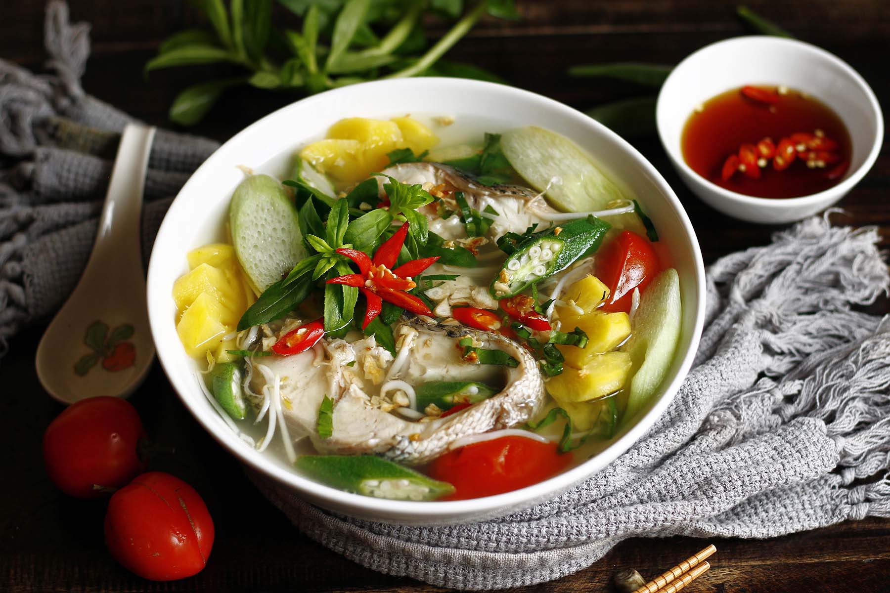 Vietnamese canh chua ca
